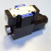 Хидравличен разпределител YUKEN DSG-01-2B2-D24-50 solenoid operated directional valve 24VDC, снимка 2 - Резервни части за машини - 45238586