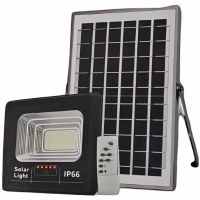 Комплект соларна лампа с дистанционно и соларен панел, 300W мощност,IP66, снимка 3 - Соларни лампи - 45880617