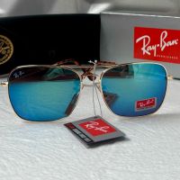 Преоценени Ray-Ban RB3136 мъжки слънчеви очила сини огледални , снимка 6 - Слънчеви и диоптрични очила - 45430491