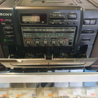 Радиокасетофон SONY CFD-555L Две касети, радио и диск. В отлично техническо състояние. В добър външе, снимка 10 - Аудиосистеми - 44956663