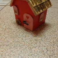 Цветна дървена къщичка , снимка 10 - Сувенири от дърво - 45435961