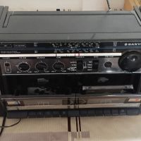 Двукасетъчен Радио Касетофон SANYO MW170L *1985 г-Япония, снимка 7 - Радиокасетофони, транзистори - 45253602