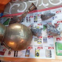 Медна кана и бронзова ваза лот, снимка 6 - Декорация за дома - 45338169
