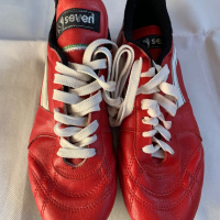 Италиански кожени футболни обувки Severi с шест бутона 41 номер, снимка 1 - Футбол - 45009319