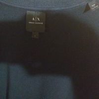 Блуза Армани - Л размер / Armani Exchange Men's Round Logo Sweatshirt - Navy - size L., снимка 4 - Блузи - 45860066