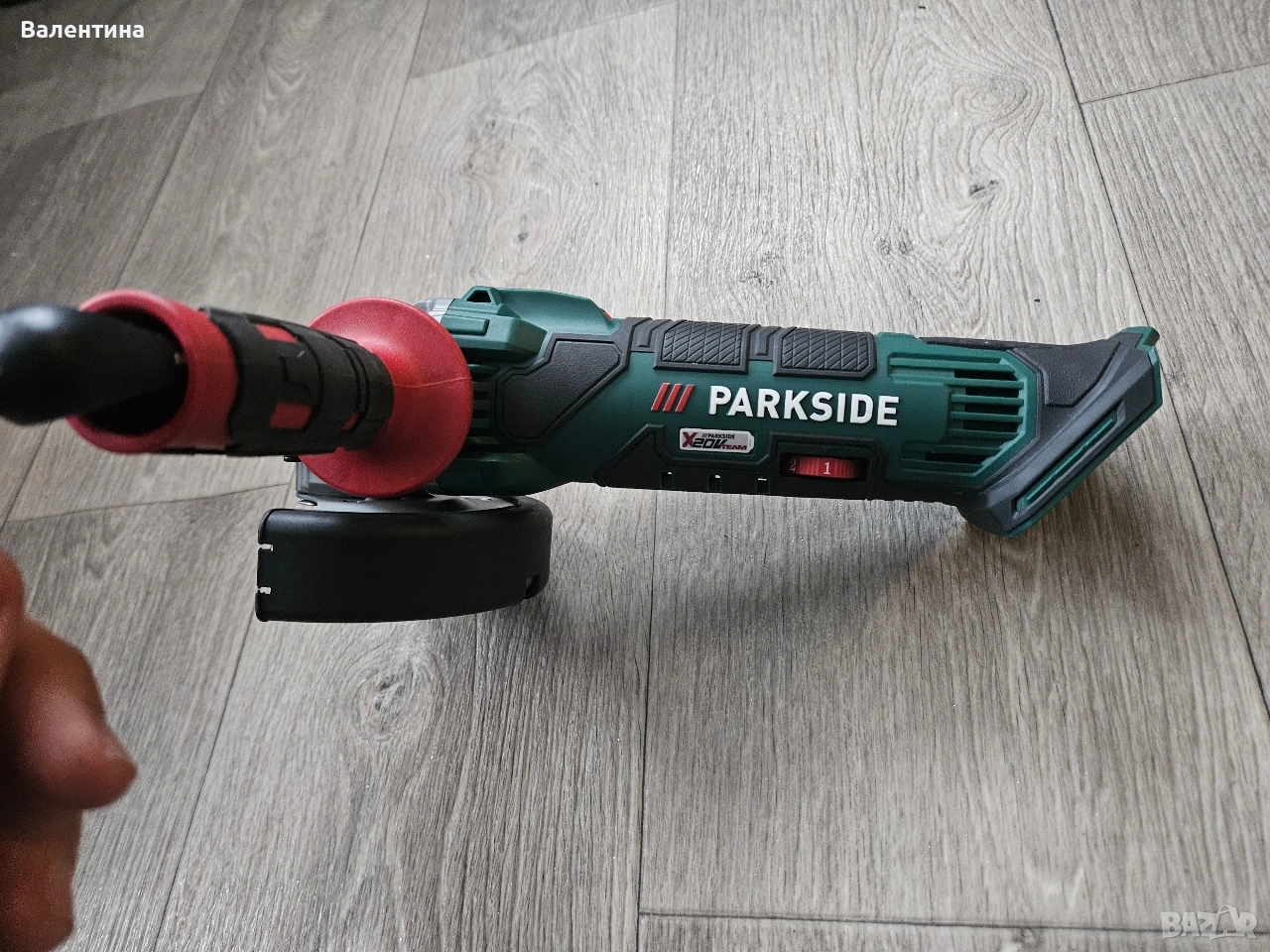 Акумулаторен ъглошлайф Parkside PWSA D4.Чисто нов, снимка 1