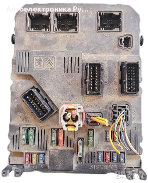BSI модул Citroen Xsara Picasso (1999-2010г.) 9649627780 / S118085320A / S118085320 A BSI E01, снимка 1