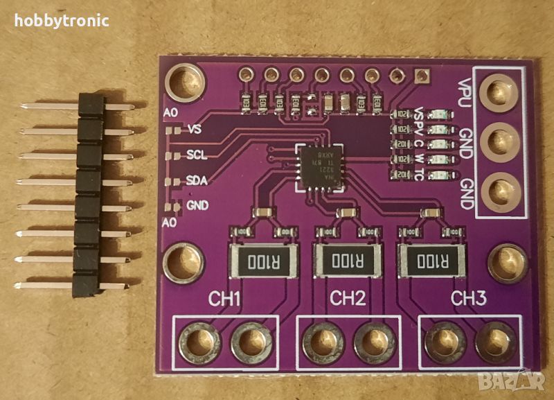 INA3221 triple current sensor, троен токов датчик , снимка 1