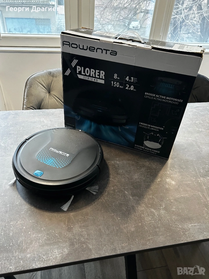 Rowenta Explorer Serie 45 - Прахосмукачка Робот, снимка 1
