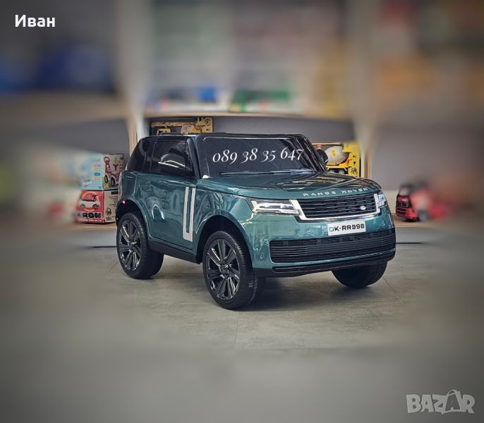 ТОП ЦЕНА!НОВО!Акумулаторен джип RANGE ROVER с 24Vбатерия,Bluetooth,EVA, снимка 1