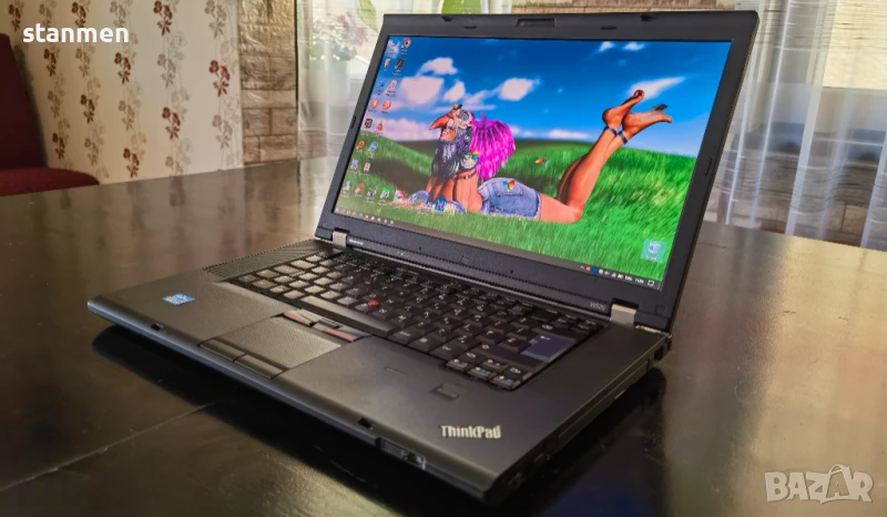 Продавам лаптоп Lenovo ThinkPad W520/IPS15.6сKамFullHD/8x2.2ghzТhr/8gb/ssd256gb/3ч.Бат/nVQuadro/DVDr, снимка 1