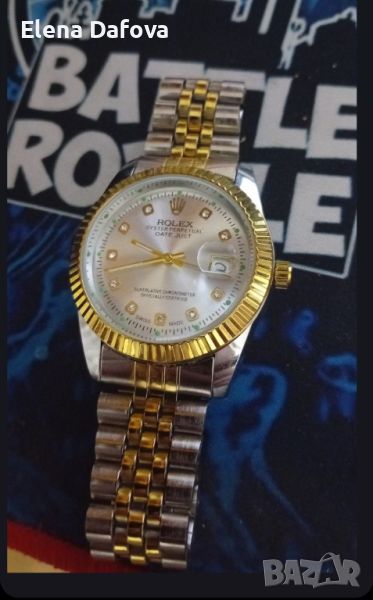 Rolex Datejust 36 White Diamond Dial Luxury Часовник, снимка 1