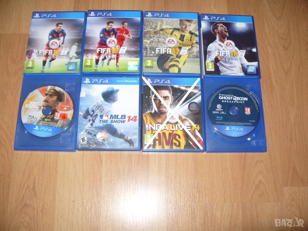 Игри за PlayStation 4, PS4 Част 1 - 15лв за брой, снимка 1