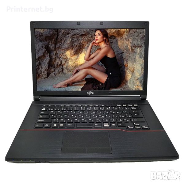 Fujitsu Lifebook A574 - i3, 8GB DDR3, 256GB SSD, DVD - Безплатна доставка! Гаранция! Фактура., снимка 1