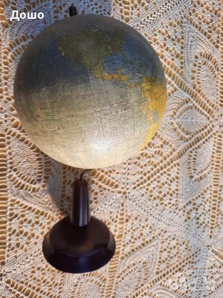 Глобус на Земята 1955 - 1959г., снимка 1