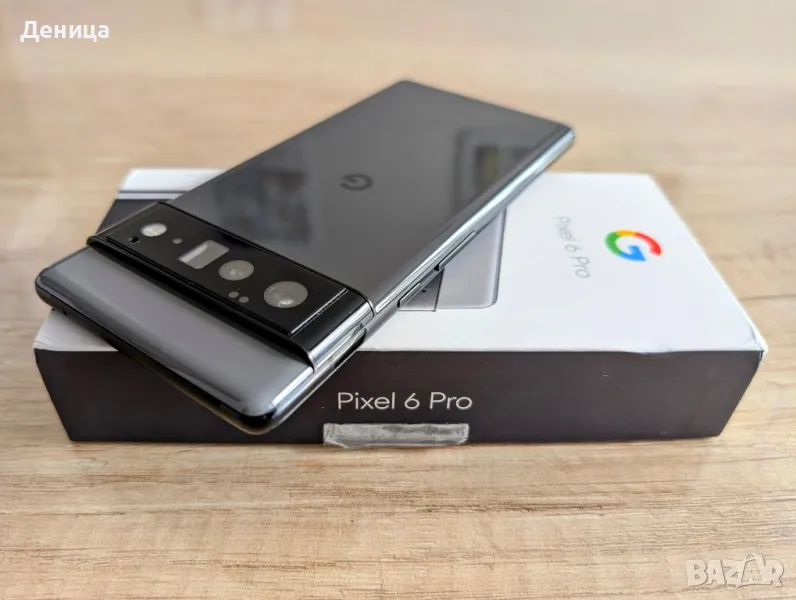 Google Pixel 6 Pro 128GB в цвят Stormy Black, снимка 1