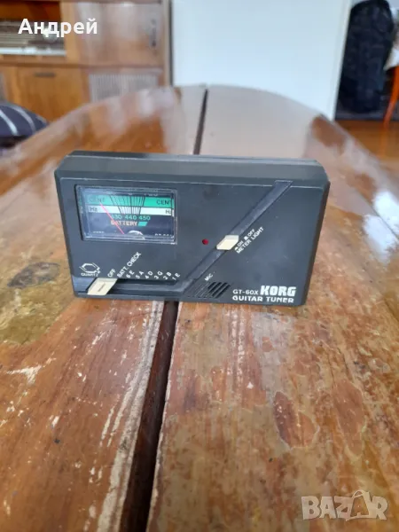 Стар уред за настройване на китари Korg GT-60X, снимка 1