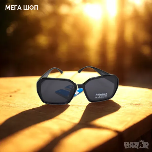 Слънчеви очила – смел и модерен дизайн с многоъгълна форма, снимка 1