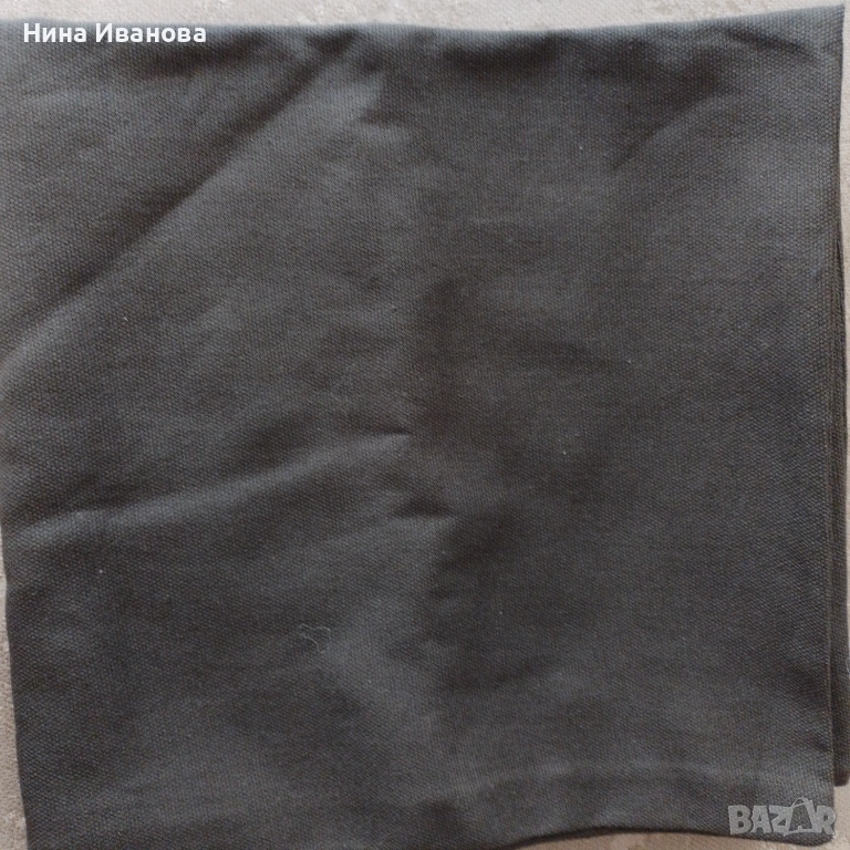 Калъфки 2бр 45/45 тъмнокафяви памук нови, снимка 1