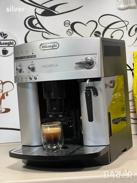 Кафемашина кафе автомат delonghı magnifica с гаранция, снимка 1