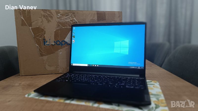 Лаптоп Lenovo IdeaPad Gaming 3, Ryzen 5 5600H, 16GB Ram, GTX 1650, снимка 1