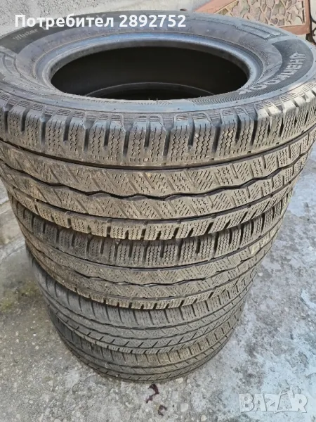 Бусови зимни пренарязани 235/65R16 C 8PR, снимка 1