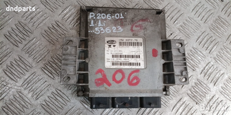 Компютър Peugeot 206 1.1i 2001г. 9648620880	, снимка 1