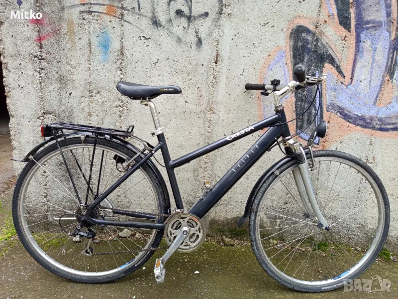 28 цола алуминиев велосипед с 21 скорости усилени капли амортисьори предни като нов , снимка 1