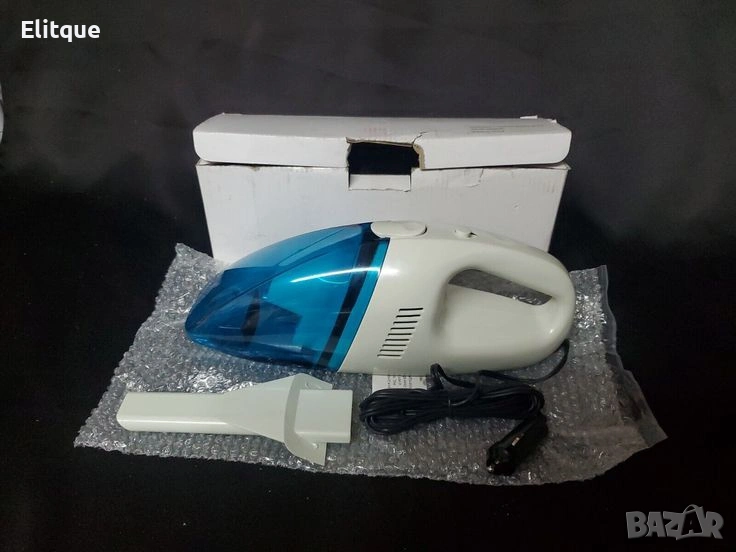 🚗🧹 Преносима мини автомобилна прахосмукачка – сухо и мокро почистване 🧹🚗, снимка 1