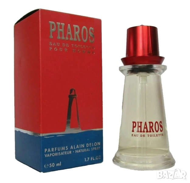 Pharos Alain Delon 50 ml Eau de Toilette spray new in box !, снимка 1