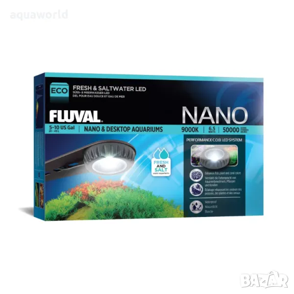 "ПРОМОЦИЯ" LED Осветление Fluval NANO, снимка 1