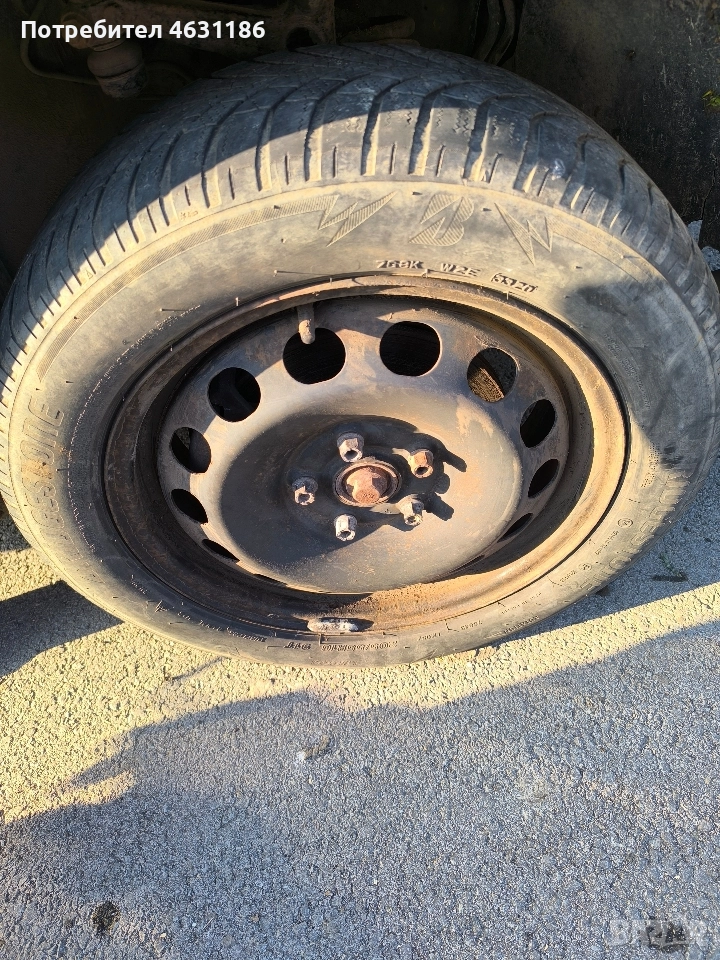 железни джанти за vw,audi 5x112 16цола, снимка 1