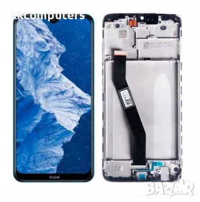 LCD Дисплей за Xiaomi Redmi 8 / 8A (2019) / 5600030C3K00 / Тъч скрийн / Рамка / Черен / Service pack, снимка 1