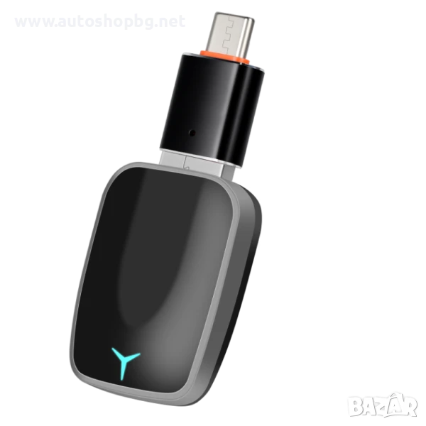 Car AI Box 2 в 1 Dongle USB безжичен Carplay / Android Auto адаптер, снимка 1