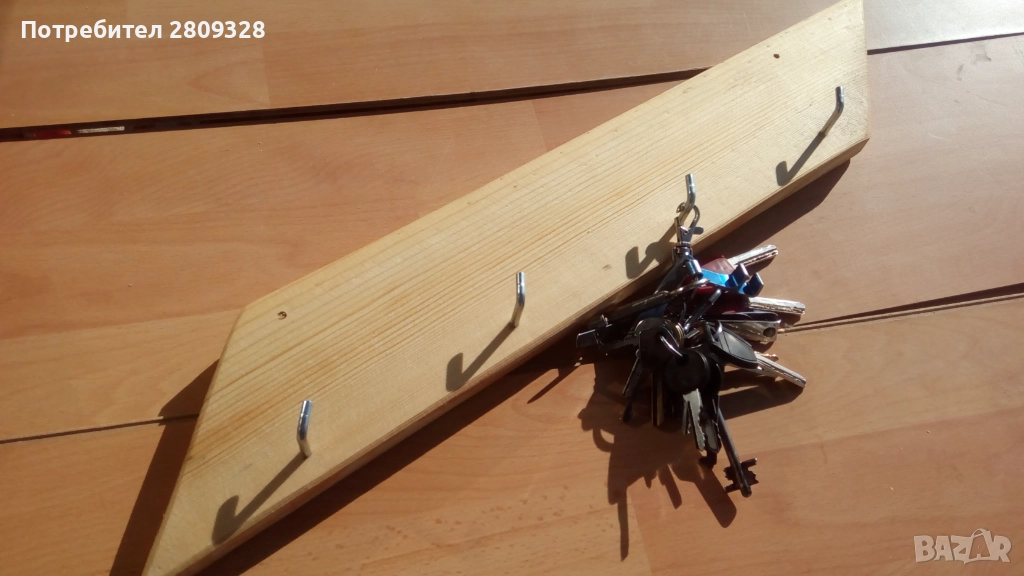 Закачалка за дрехи и ключове, снимка 1