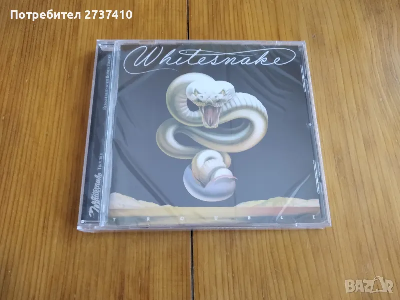 WHITESNAKE - TROUBLE 17лв оригинален диск ремастер, снимка 1