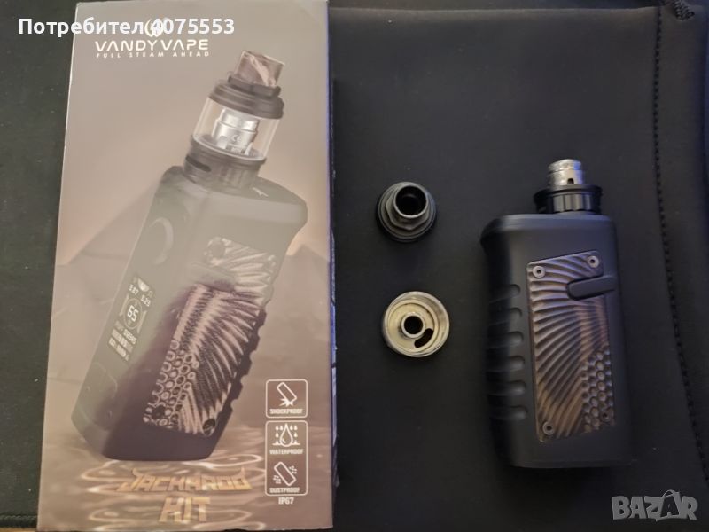 Вейп/Vandy Vape Jackaroo Waterproof 100W Kit, снимка 1