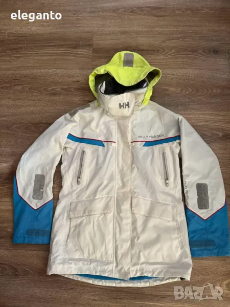 Мъжка Hard Shell Helly Hansen HellyTech Offshore Salt Яке XS/S размер, снимка 1