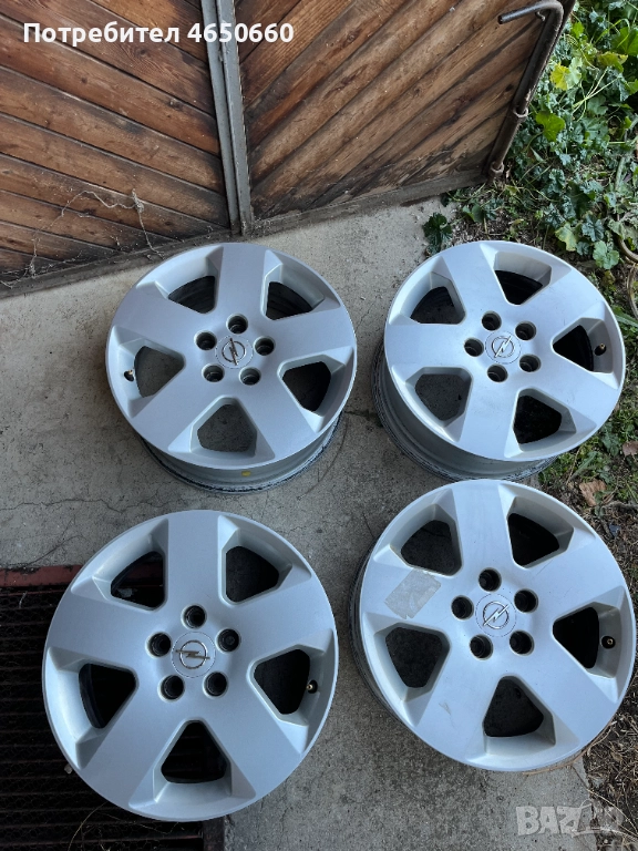 16 цолови алуминиеви джанти за Opel, снимка 1