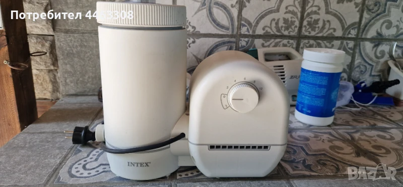 Филтърна помпа за басейн Intex Krystal Clear  С1500, снимка 1