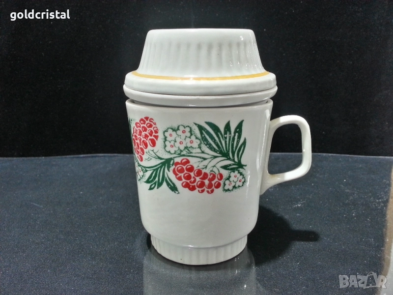 стара руска чаша за чай , снимка 1