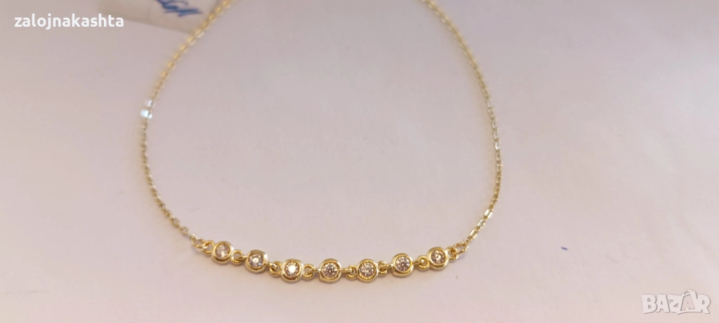 Нова-Златна гривна-1,49гр/14кр, снимка 1