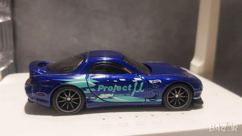 метални колекционерски колички Mazda rx7 hot wheels, снимка 1