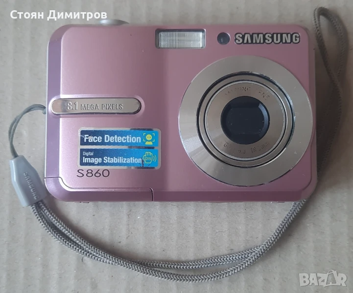 Цифров фотоапарат Samsung S860 за ремонт или за части , снимка 1