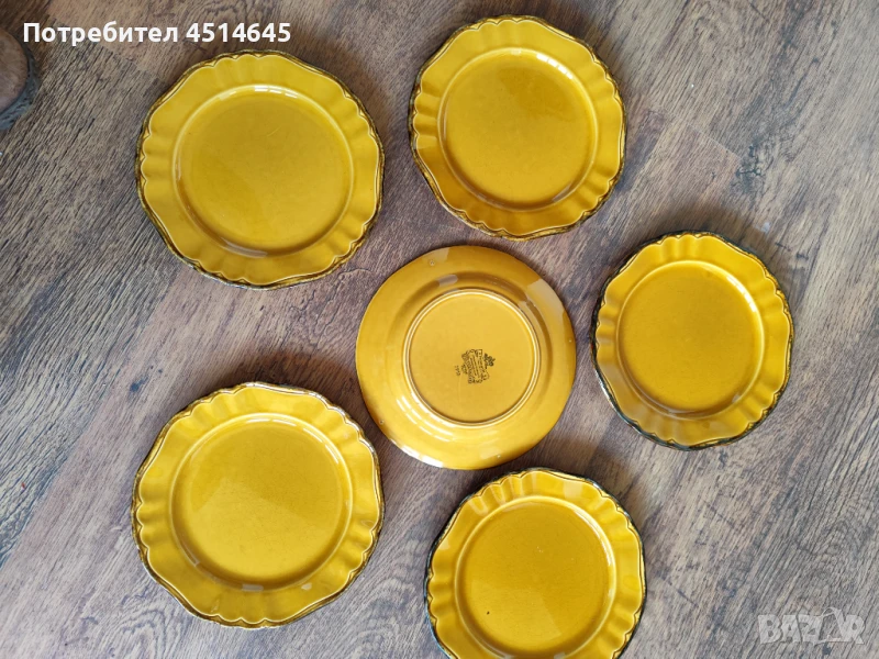 Чинии от стъкло 6 броя , снимка 1