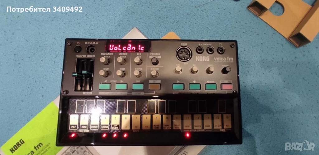 Korg Volca FM – 6 гласа, идеален FM синтезатор, снимка 1