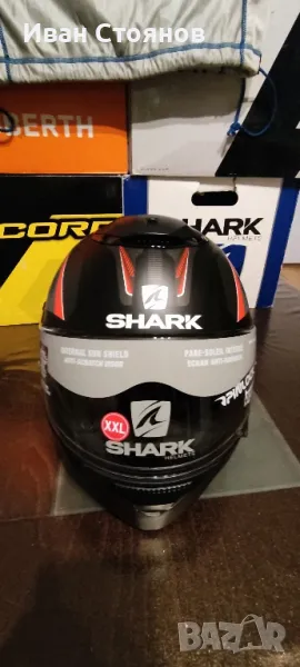 ПРОМОЦИЯ!!! Мото каска Spartan Karken Mat / Red / Anthracite, XXL, снимка 1