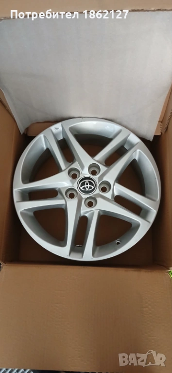 Джанти 17 Цола Toyota C HR Corolla Cross Yris Cross оригинални. , снимка 1