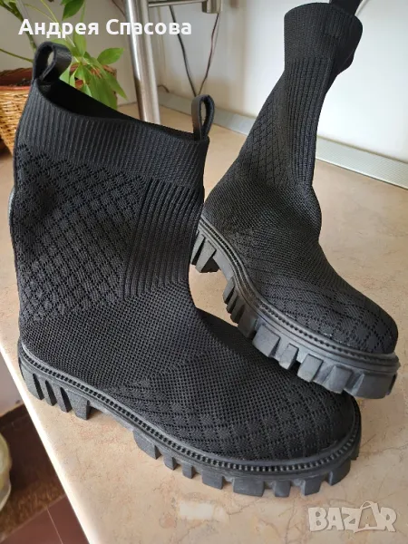 Боти тип чорап н.39, снимка 1