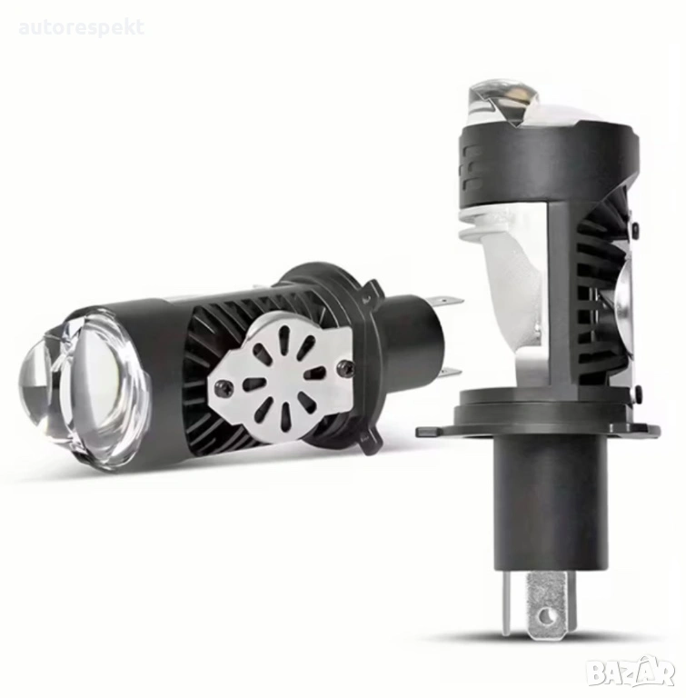 Диодни крушки за фар H4 48W ТОП ПРОДУКТ, снимка 1